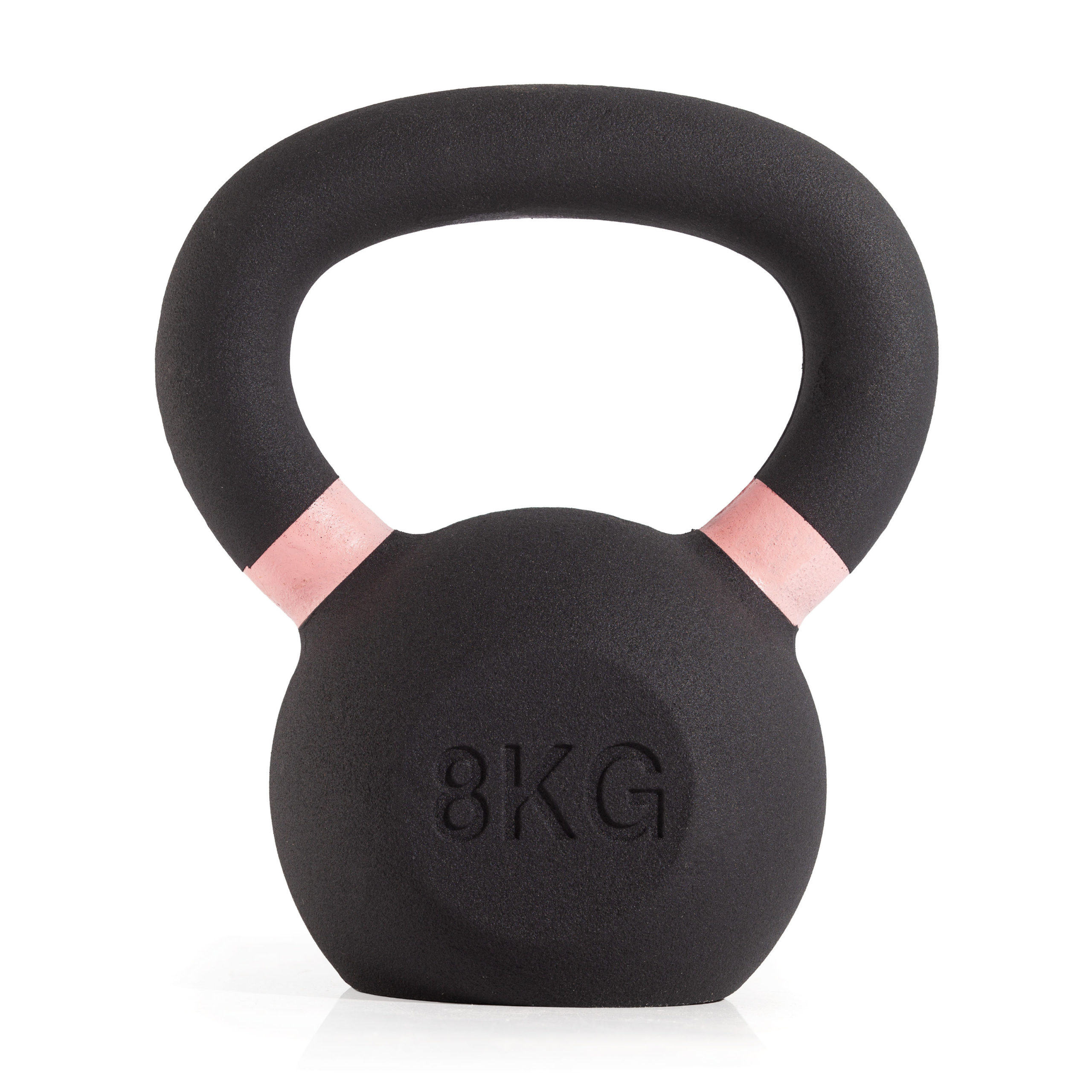 Гиря чугунная с цветным кольцом 8 кг (модель: К-3) VictoryFit VF-KCR080