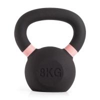 Гиря чугунная с цветным кольцом 8 кг (модель: К-3) VictoryFit VF-KCR080