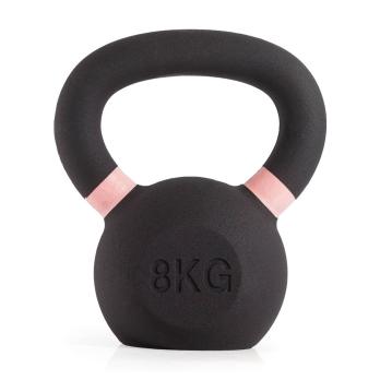 Гиря чугунная с цветным кольцом 8 кг (модель: К-3) VictoryFit VF-KCR080