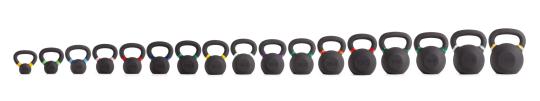 Гиря чугунная с цветным кольцом 6 кг (модель: К-3) VictoryFit VF-KCR060