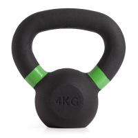Гиря чугунная с цветным кольцом 4 кг (модель: К-3) VictoryFit VF-KCR040