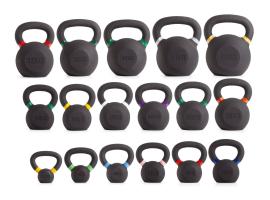 Гиря чугунная с цветным кольцом 4 кг (модель: К-3) VictoryFit VF-KCR040