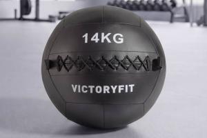 Мяч тренировочный (Wall Ball) 14 кг VictoryFit VF-WBA140