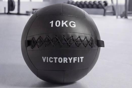 Мяч тренировочный (Wall Ball) 10 кг VictoryFit VF-WBA100
