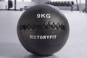 Мяч тренировочный (Wall Ball) 9 кг VictoryFit VF-WBA090