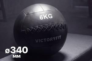 Мяч тренировочный (Wall Ball) 6 кг VictoryFit VF-WBA060