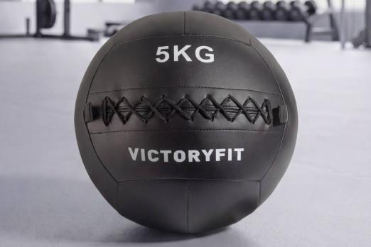 Мяч тренировочный (Wall Ball) 5 кг VictoryFit VF-WBA050