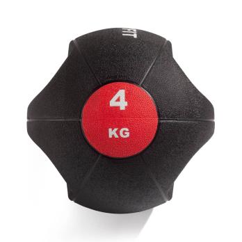 Медбол с хватом 4 кг VictoryFit VF-MBB040