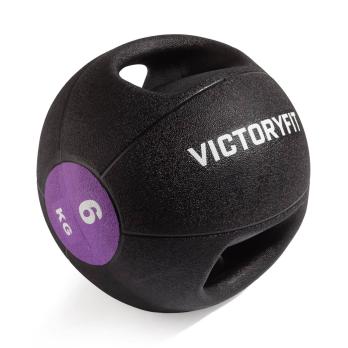 Медбол с хватом 6 кг VictoryFit VF-MBB060