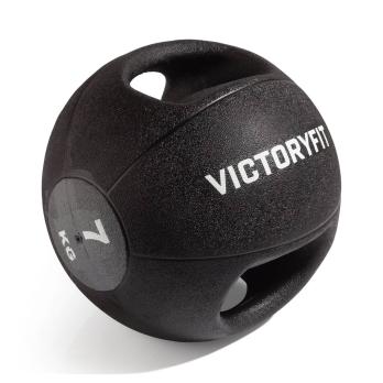 Медбол с хватом 7 кг VictoryFit VF-MBB070