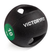 Медбол с хватом 10 кг VictoryFit VF-MBB100