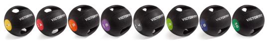 Медбол с хватом 10 кг VictoryFit VF-MBB100