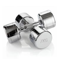 Набор гантелей хром (пары) от 1-10 кг VictoryFit VF-SET110-CR