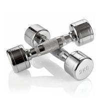 Набор гантелей хром (пары) от 1-10 кг VictoryFit VF-SET110-CR