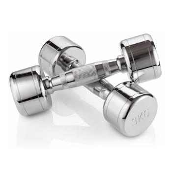 Набор гантелей хром (пары) от 1-10 кг VictoryFit VF-SET110-CR