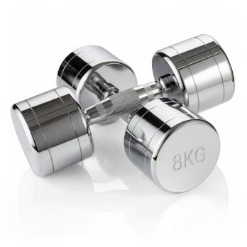 Набор гантелей хром (пары) от 1-10 кг VictoryFit VF-SET110-CR