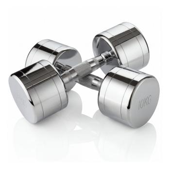 Набор гантелей хром (пары) от 1-10 кг VictoryFit VF-SET110-CR