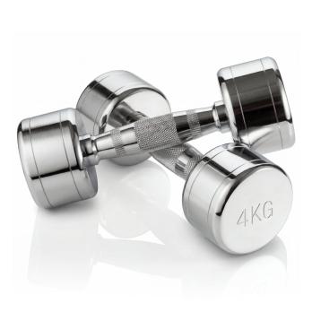 Набор гантелей хром (пары) от 1-10 кг VictoryFit VF-SET110-CR