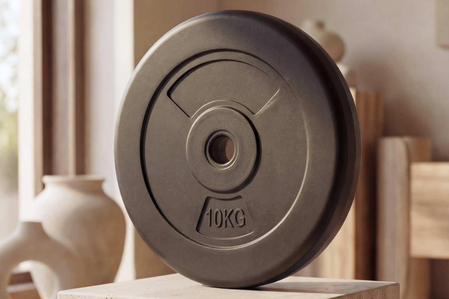 Диск 26 мм. пластиковый 10 кг VictoryFit VF-SPL26100