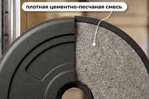 Диск 26 мм. пластиковый 5,0 кг VictoryFit VF-SPL26050