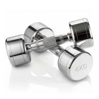 Гантель хром 4 кг (2 штуки) VictoryFit VF-CR040-2