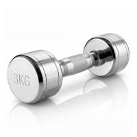 Гантель хром 3 кг (2 штуки) VictoryFit VF-CR030-2