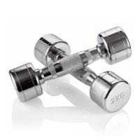 Гантель хром 2 кг (2 штуки) VictoryFit VF-CR020-2