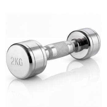 Гантель хром 2 кг (2 штуки) VictoryFit VF-CR020-2