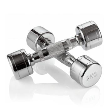 Гантель хром 2 кг (2 штуки) VictoryFit VF-CR020-2
