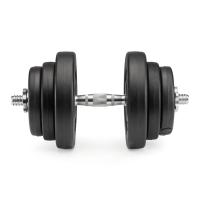 Гриф для гантелей 25 мм. Длина 400 мм. анатомический (под гайку) VictoryFit VF-S2540