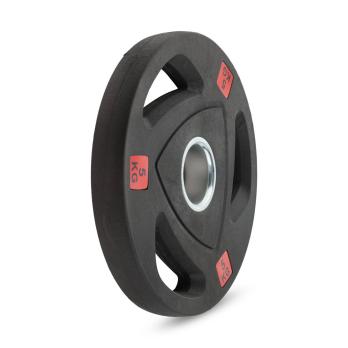 Диск 51 мм. NEO обрезиненный с 3-мя хватами 5 кг, VictoryFit VF-ST51050