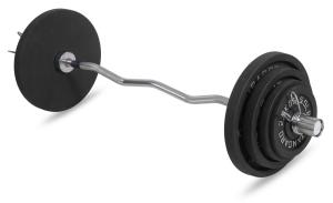 Гриф 50 мм. W-образный 1,2 м. до 180 кг. VictoryFit VF-S5012W180