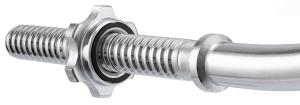 Гриф 25 мм. EZ-образный 1,2 м. до 120 кг. VictoryFit VF-S2512E120