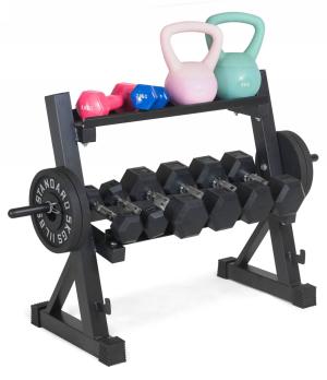 Стойка многофункциональная для гантелей и гирь VictoryFit VF-D4018