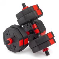 Гантели гексагональные разборные с грифом, 15 кг. (2 шт. х 7,5 кг.) VictoryFit VF-DН150