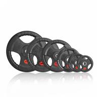 Диск 31 мм. обрезиненный с 3-мя хватами 20 кг, VictoryFit VF-S252000