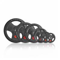 Диск 31 мм. обрезиненный с 3-мя хватами 5 кг, VictoryFit VF-S250500