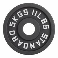 Диск 51 мм. чугунный окрашенный 5 кг, VictoryFit VF-SC510500