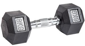 Гантель неразборная гексагональная VF-H080 (8 кг)