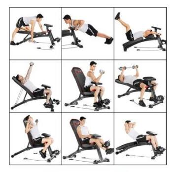 Скамья многофункциональная VictoryFit VF-T21