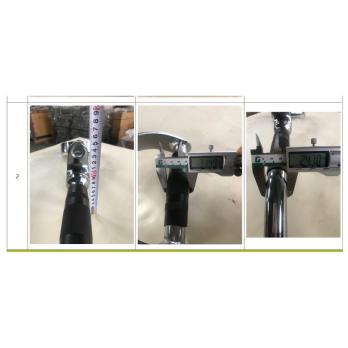 Рукоять вращающаяся с параллельными обрезиненными ручками 24" MD Buddy MD5046