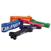 Резиновая петля тренировочная XXL (8,3 см) OKPRO OK1925 оранжевая