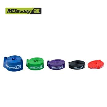 Резиновая петля тренировочная XS(1,3 см) длинная MD Buddy MD1353 красная