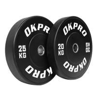 Диск бамперный резиновый 20 кг OKPRO OK2006-1