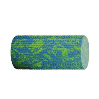 Ролик для йоги (сине-зеленый) 45 см MD Buddy MDF055