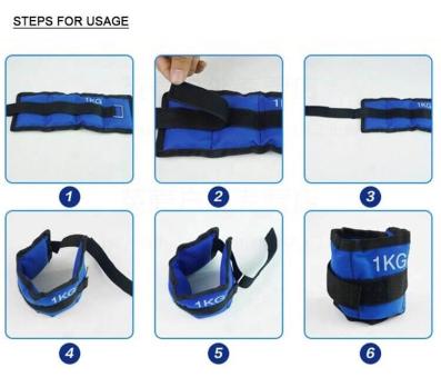 Утяжелители для ног OKPRO OK1718 2 кг