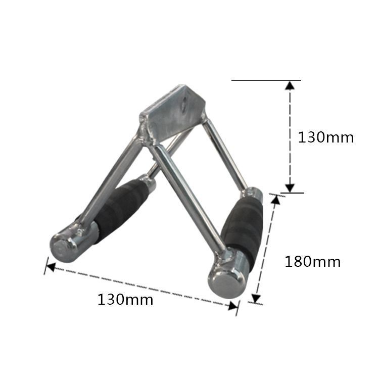 Рукоять двойная с параллельными обрезиненными ручками OKPRO OK6005
