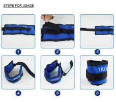 Утяжелители для ног OKPRO OK1718 3 кг