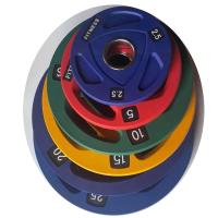 Диск полиуретановый Gymmaster ANA-011 10 кг