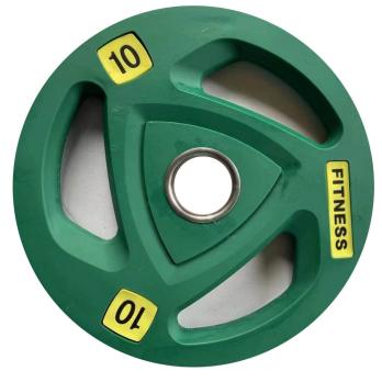 Диск полиуретановый Gymmaster ANA-011 10 кг